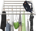 Hershii Adjustable Closet Shelf Wardrobe Rail Metal Hanging Rod Storage Rack Extendable Clothes Divider Separator Organizer f