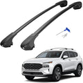 JOYTUTUS 220lbs Lockable Roof Rack Cross Bars Compatible with Hyundai Santa Fe 2019-2023, Heavy Duty Aluminum Car Crossbar for Roof Basket Cargo Bag Kayak Bike Skiboard Luggage Rack