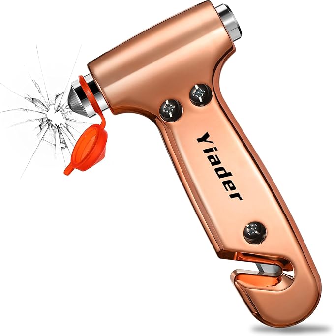 Window Breaker Seatbelt Cutter, 3-in-1 Emergency Escape Tool with Car Safety Hammer, Safety Emergency Car Escape Tool for Car