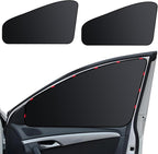 ZATOOTO Car Window Shades for Driver Side Car Privacy Shades for Front Window Full Blackout Car Window Cover Magnetic Sun Shade for Car Window Universal Great for Travel Camp Privacy