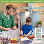 MakMeFre 6 Pack 8"x20'(3Rolls) and 11"x20' (3Rolls) Vacuum Sealer Bags Rolls for Food,Commercial Grade, BPA Free,Puncture Pre