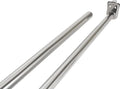 Design House Adjustable Closet Rod, Steel 65 Inch to 120 Inch, Polished Chrome – Design House, 206060