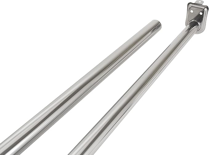 Design House Adjustable Closet Rod, Steel 65 Inch to 120 Inch, Polished Chrome – Design House, 206060