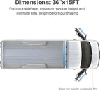 Window Tint Film for Cars Privacy Protection Automotive Film 5% VLT Nano Ceramic Car Winodw Tint Front Windshield Heat Glare UV IR Rays Block Scratch Resistance 36" X15ft