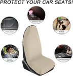 2PCS Car Towel Seat Cover, Waterproof Sweating Non-Slip Premium Soft Towel Carseat Protector, Universal Machine Washable Car 