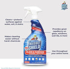 Invisible Shield Glass & Surface Cleaner and Repellent 32 fl. oz. Cleans and Protects against future dirt on multi surfaces b