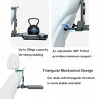 Car Back Seat Tray with Extendable Table, Car Desk for Laptop with Phone Holder, Foldable Trays for Eating & Working, Car Travel Tray Table for Rear Passenger