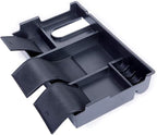 JDMCAR Compatible with Toyota Tundra Accessories 2007-2021 Center Console Organizer,Armrest Box Secondary Storage Tray -(Full Console w/Bucket Seats ONLY)