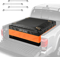[Jumbo 38 CuFt] Truck Bed Cargo Bag, 100% Waterproof Heavy Duty Pickup Storage Bag (58"x49"x23"), Heat-Welded Seams & 3-Side Zipper, Fits Full-Size Trucks for Moving & Camping