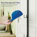 SWTYMIKI Over Door Hat Organizer - 2 Packs Metal Wall Mounted Hat Rack with 5-Tier Dual Hooks Design, Hanging Baseball Cap Or