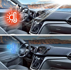 2Pack Car Window Film, Sun Visor Strip Tint Film, Auto Tint Film, Car Front Windshield Protect Shade Sticker, Windshield Solar Protection Film for Shading and Filtration (Gradient Golden)