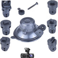 Replacement Dash Cam Mount, Suitable for SUVCON Dash Cam Front and Rear J06/M02/, with 6pcs 360 Rotating Joints Windshield Suction Cup Mounting Bracket Dash Camera Accessory Part