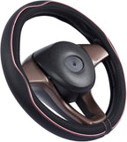 Mayco Bell Large Size Steering Wheel Cover Anti-Slip,Safety,Soft,Breathable,Durable,Full Surround,Comfortable Grip Microfiber