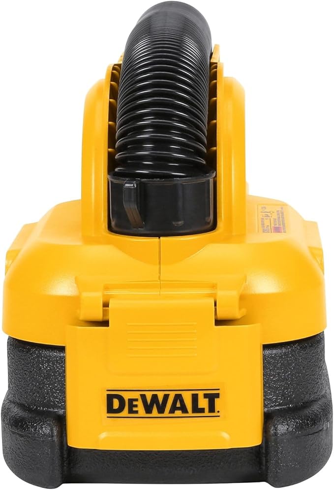 DEWALT 20V MAX Hand Vacuum, Cordless, for Wet or Dry Surfaces, 1/2-Gallon Tank, Washable Filter, Portable, Bare Tool Only (DC