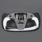 MEWANT Hand Stitched Tesla Model S Yoke Steering Wheel Cover Wrap for Tesla Model S 2021-2023 / Model X 2021-2023 Tesla Yoke Steering Wheel Accessories(3D Style)