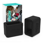 Morlike Silicone Belt Buckle Holder (Black, 2 Pack)