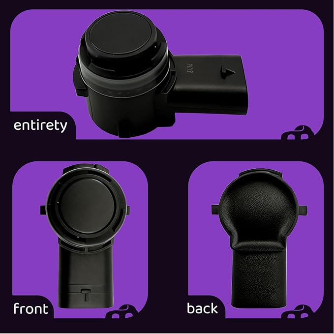 Front and Rear Parking Sensor Backup Parking Assist Pdc Parking Sensor Bumper Suitable for Tesla Model 3 Y S X OEM:1127503-12
