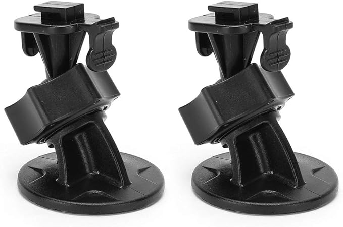 ASHATA Auto Recorder Stand Dash Camera Bracket, Dash Camera Sucker Car Recorder Holder Dashboard Suction Cup Dash Cam Mount, for Navigator Rearview Mirror (2pcs)
