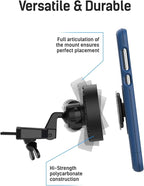 ENCASED LolliLockit CD Car Mount for Pop Phone Holder Grip, Magnetic Socket Holder (Patent Pending)