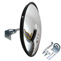 Convex Mirror - 18" Security Mirror for Business, Garage, Warehouse, Office. 18 Inch Convex Safety Mirror Indoor Outdoor with Clear View Wall-Mounted