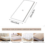 2 PCS Mattress Vacuum Bag, 86.7x39.4 inches Space Saver vacuum Storage Bags,Oversized Vacuum bags, MattressBag Vacuum Sealer 