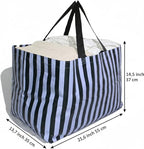 Reusbale shopping bags, extra large and heavy duty - 4 pcs