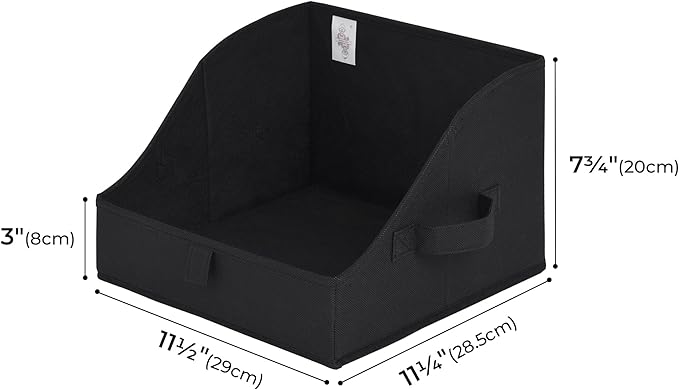 GRANNY SAYS Closet Organizer Bins, Trapezoid Storage Bin, Storage Baskets for Shelves, Collapsible Clothes Organizers and Sto