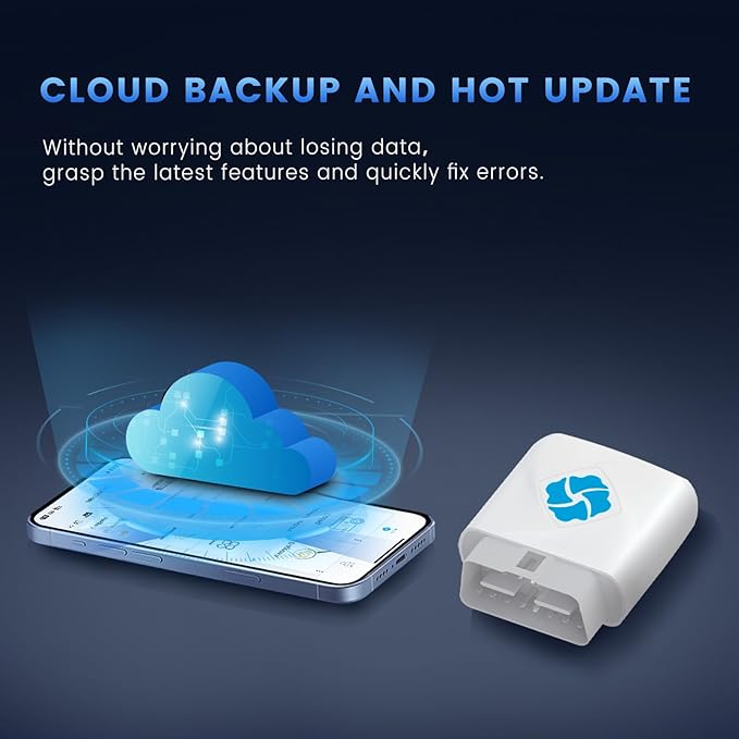 DFirst 201BTFD All System Diagnostic Tool Oil Reset One-Click ECU Coding Disable Auto Start Stop OBD2 Scanner (iOS/Android,A Vin