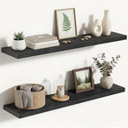 Vivelove 36 Inches Floating Shelves Wall Mounted, 10" Deep Wall Shelves for Bedroom, Bathroom, Living Room, Kitchen, Office, 
