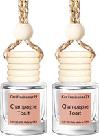Hanging Car Air Freshener, Long Lasting Scent, Cute Air Fresheners for Women, 2 Pack Non-Toxic Essential Oil Diffuser, Made i