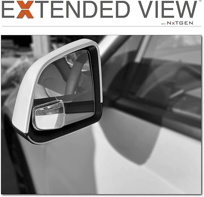 Blind Spot Mirrors- Compatible with Tesla Model Y Extended View - 2 Piece Set (Left & Right)
