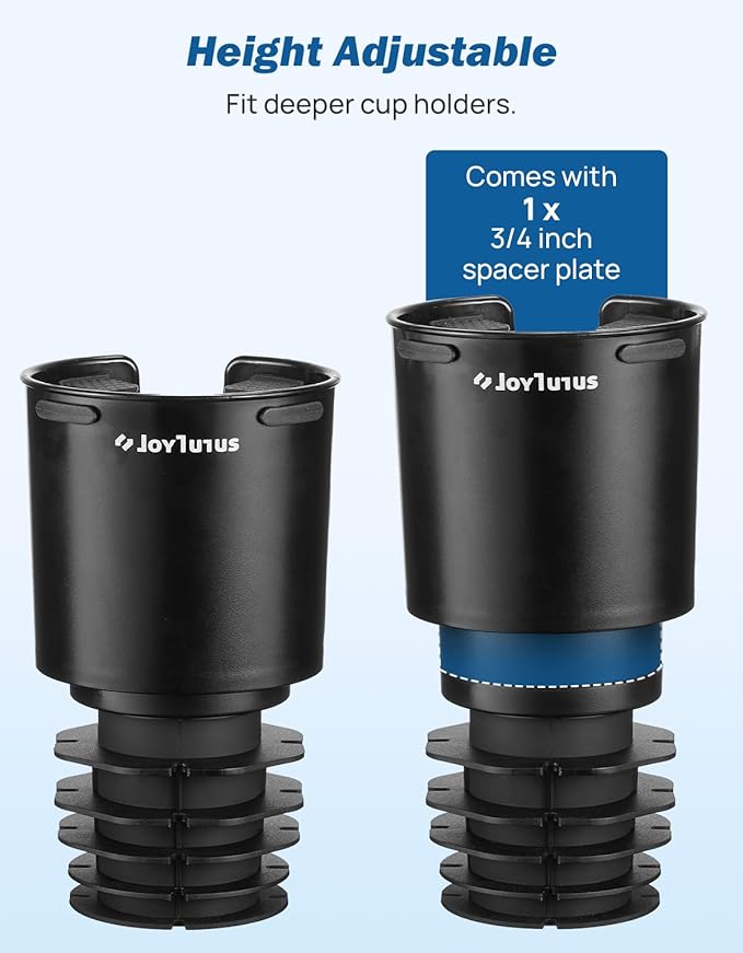 JOYTUTUS Car Cup Holder Expander Compatible with Toyota RAV4 2025 2024 2023 2022 2021 2020 2019,Compatible with Yeti Ramblers