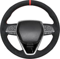 MEWANT Hand Sewn Steering Wheel Cover for Toyota Camry 2018-2019/Toyota Avalon 2019/Toyota Corolla 2019-2020/Toyota RAV4 2019 Steering Wheel Accessories