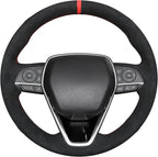 MEWANT Hand Sewn Steering Wheel Cover for Toyota Camry 2018-2019/Toyota Avalon 2019/Toyota Corolla 2019-2020/Toyota RAV4 2019 Steering Wheel Accessories