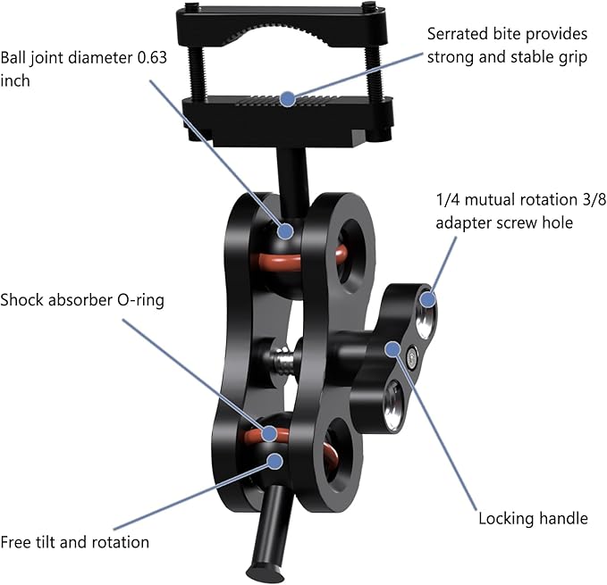 Suitable for PRUVEEO Dash Cam Mount, Aluminum Rearview Mirror Mounting Bracket Kit, Compatible with PRUVEEO D30 Dash Cam D30
