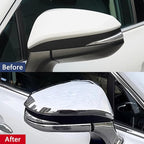 Car Accessories Fit for Toyota VENZA 2021 2022 2023 2024 Car Door Side Rearview Mirror Cover Trim (Chrome) 2PCS ABS