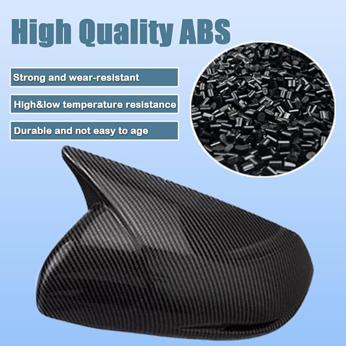 XITER Rear View Side Mirror Cover Side Mirror Cap for Honda CRV 2017 2018 2019 2020 2021 2022,Carbon Fiber
