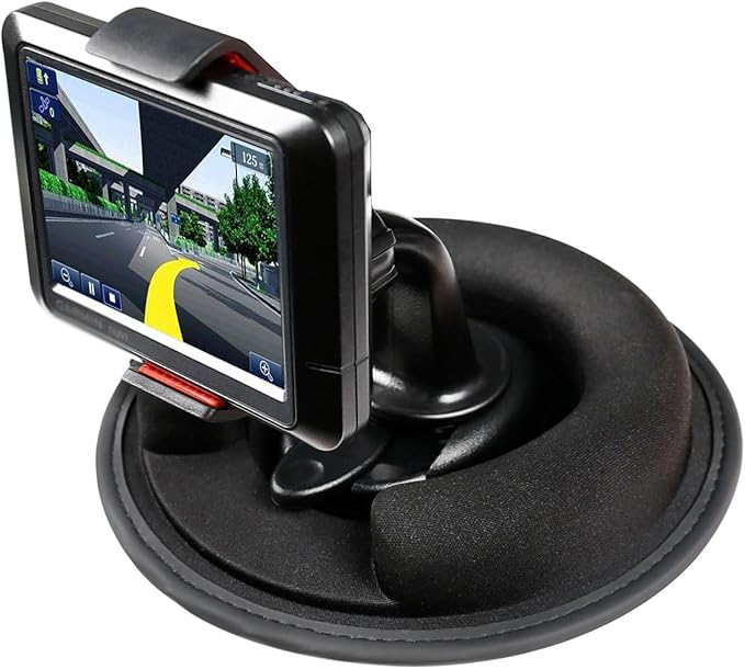 GPS Mount for Garmin - Dashboard,GPS Holder for Car Dashboard Garmin Nuvi Dezl DriveSmart StreetPilot RV,Portable Friction Mount