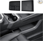 ECOZEN 2026 Terrain Center Console Organizer - 2 Pcs For 2025-2026 GMC Terrain Lower Console Organizer Storage Tray - Compatible with 2025 2026 Terrain(Elevation/AT4/Denali) Accessories TPE