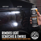 Chemical Guys InSynchro V45 Polish - 16 oz Medium Cut Car Polish for Cars, Trucks, SUVs, Motorcycles, and RVs - Removes Light Scratches, Swirls, and Haze - Restores Color Depth and High Gloss Finish