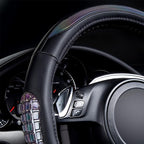 Flying Banner car Steering Wheel Cover Gel Massage Velvet Cool Warm Universal Size 15 inches SUV Truck Anti Slip Odorless Sum