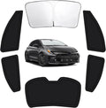 6PCS Car Window Shades for Toyota Corolla 2020-2024, Window Covers for Corolla Windshield Side Rear Windows, Full Set Privacy Protection Car Sunshade with UV Blocking for Camping Napping