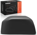 A-Premium Passenger Side Rearview Mirror Cover Cap - Compatible with Ford F-150 F150 2015-2020 - Smooth Black