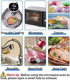 200 Vacuum Sealer Bags For Food, 8x12 Inch Thick BPA Free Vacuum Sealer Storage Bags, Compatible with All Vac Machines, Food 