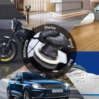SPTA Wool Buffing Polishing Pads, 3Pcs 6 Inch (150mm) Wool Cutting Pad, Wool Compounding Pad, Buffing and Polishing Pads for 6 Inch Car Polisher Compounding, Polishing, Buffing