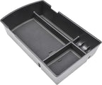 Center Console Organizer Tray Compatible with Subaru Ascent 2019-2026 Insert Tray Storage Accessories Armrest Box Secondary Storage, ABS Material Interior Storage Box with Coin Holder, Black