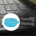 Keyboard Cleaner, Cleaning Gel Dusting Gadget Practical Portable, Car Gel Cleaner for Automotive Air Vent Mobile Phone Laptop