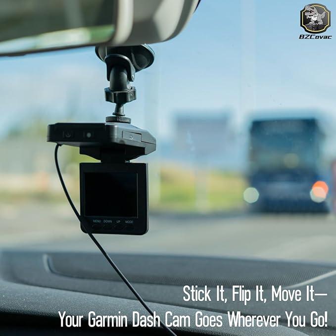 Universal Dash Cam Suction Cup Mount for Garmin, 010-12530-25