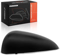 A-Premium Driver Side Rearview Mirror Cover Cap - Compatible with Chevrolet Sonic 2012-2020 - Smooth Black, Without Turn Signal Hole