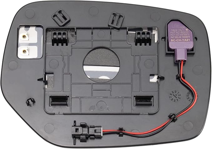 TRQ Driver Side Heated Mirror Glass with Blind Spot Detection Fits 2015-2017 Subaru Legacy Outback 2016-2017 Crosstrek 2016-2